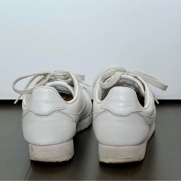 Nike Cortez All White EUC - Picture 6 of 7